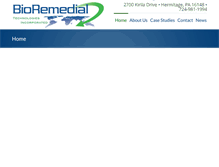 Tablet Screenshot of bioremedial.com